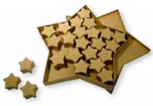 Calendario de Adviento "Estrella" (25 cajas)